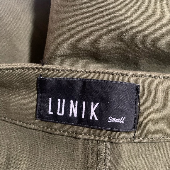 3/$15 Urban Outfitters LUNIK Green Tie Pants - Picture 2 of 3